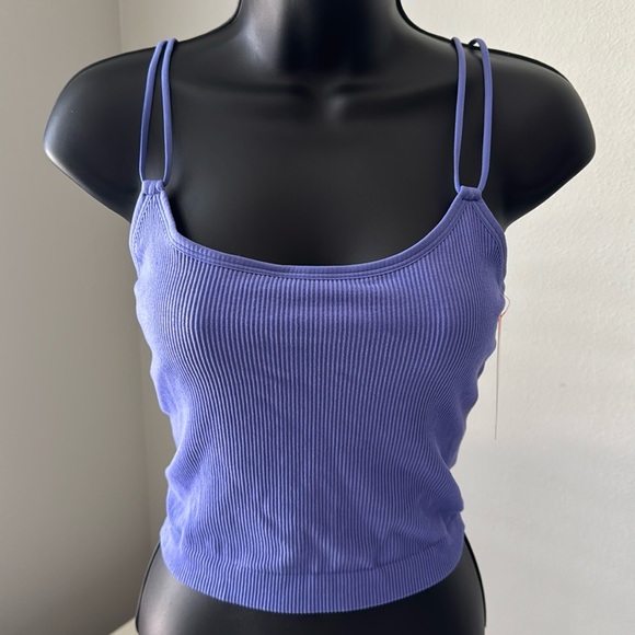 Colsie Purple Crop Top Size 1X | Soft & Trendy NWT - Picture 2 of 9